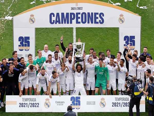 Real Madrid vô địch La Liga bao nhiêu lần cho đến nay?