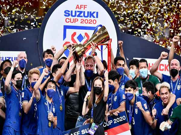 Thái Lan vô địch AFF Cup bao nhiêu lần, năm nào?