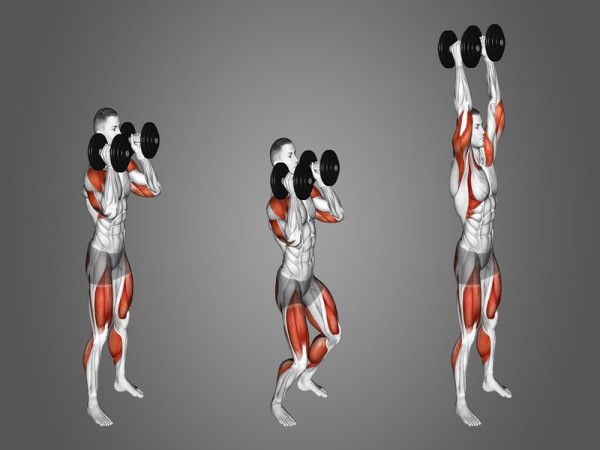 TOP các bài tập vai với tạ đơn hiệu quả nhất định hình vai