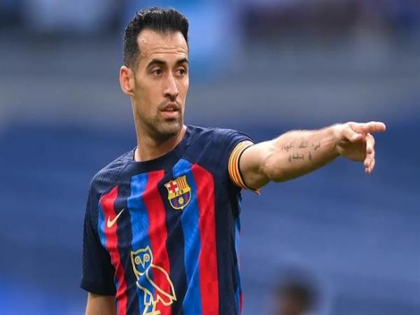Tiền vệ Sergio Busquets