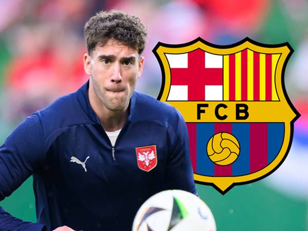 Tin Barca: Dusan Vlahovic có bến đỗ tiềm năng mới