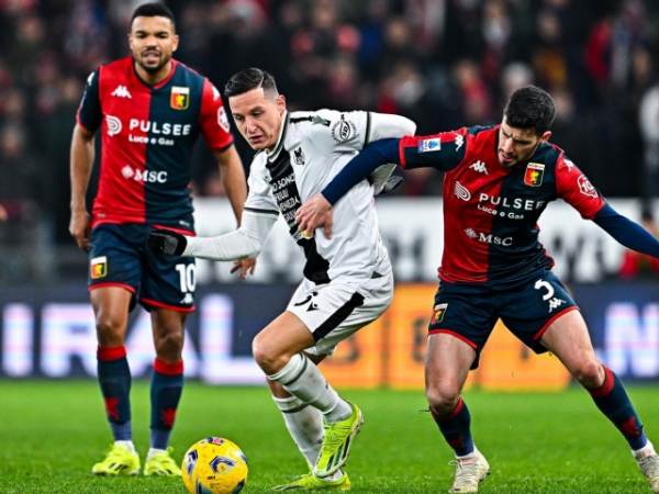 Đối đầu Genoa vs Udinese lúc 02h45 ngày 21/3