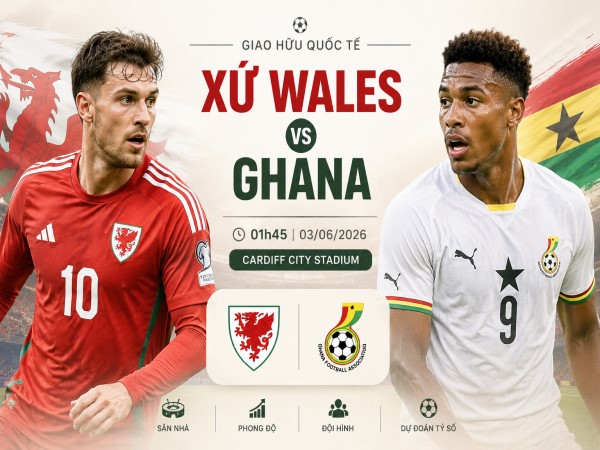 Nhận định chuyên gia Xứ Wales vs Ghana 01h45 hôm nay