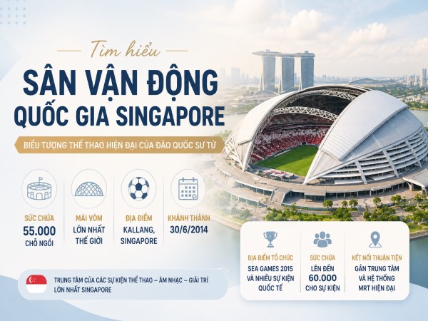 Sân vận động quốc gia Singapore: Biểu tượng thể thao